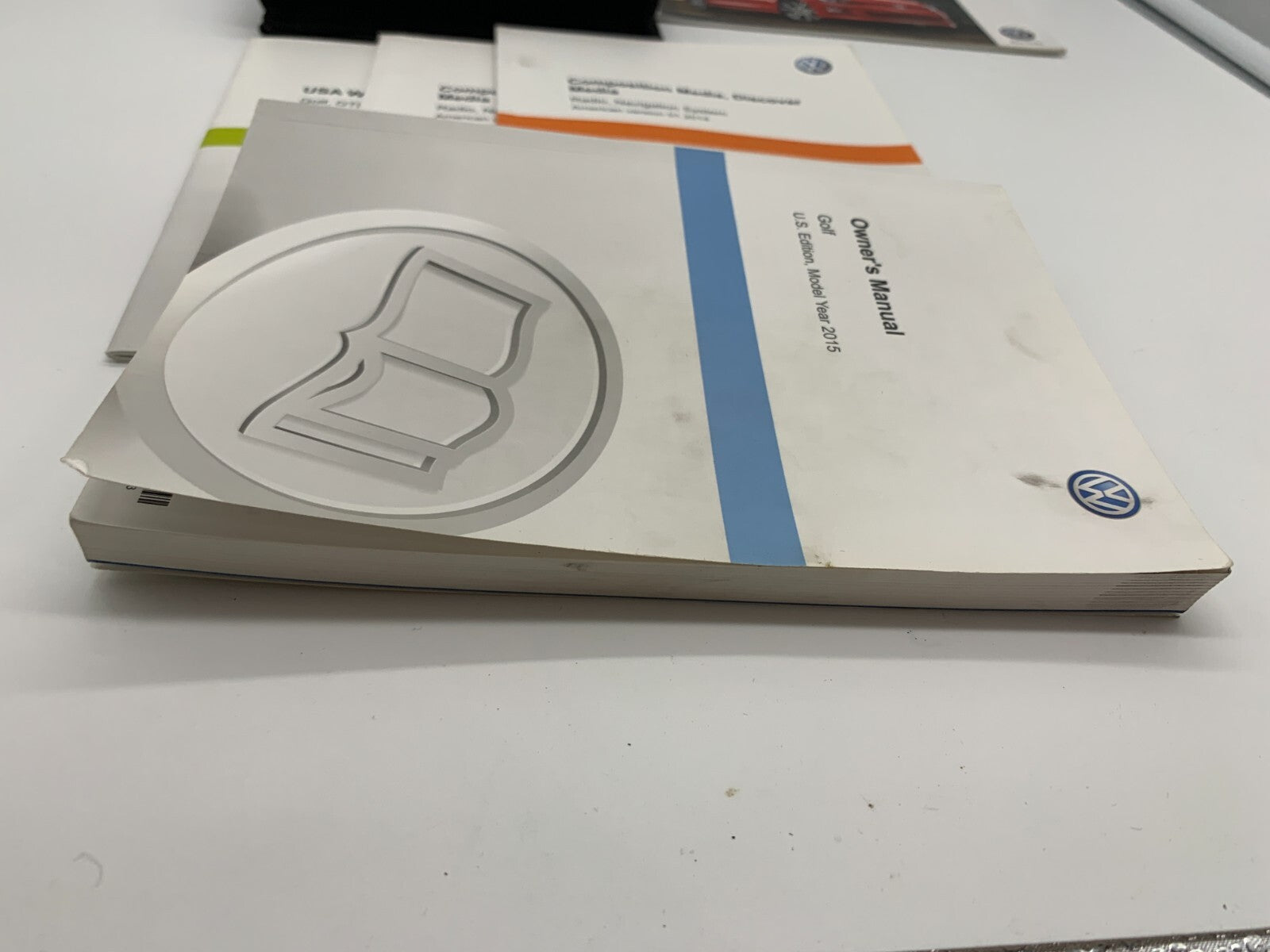 2015 Volkswagen Jetta Owners Manual Set with Case OEM D03B10002