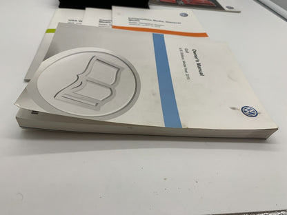 2015 Volkswagen Jetta Owners Manual Set with Case OEM D03B10002