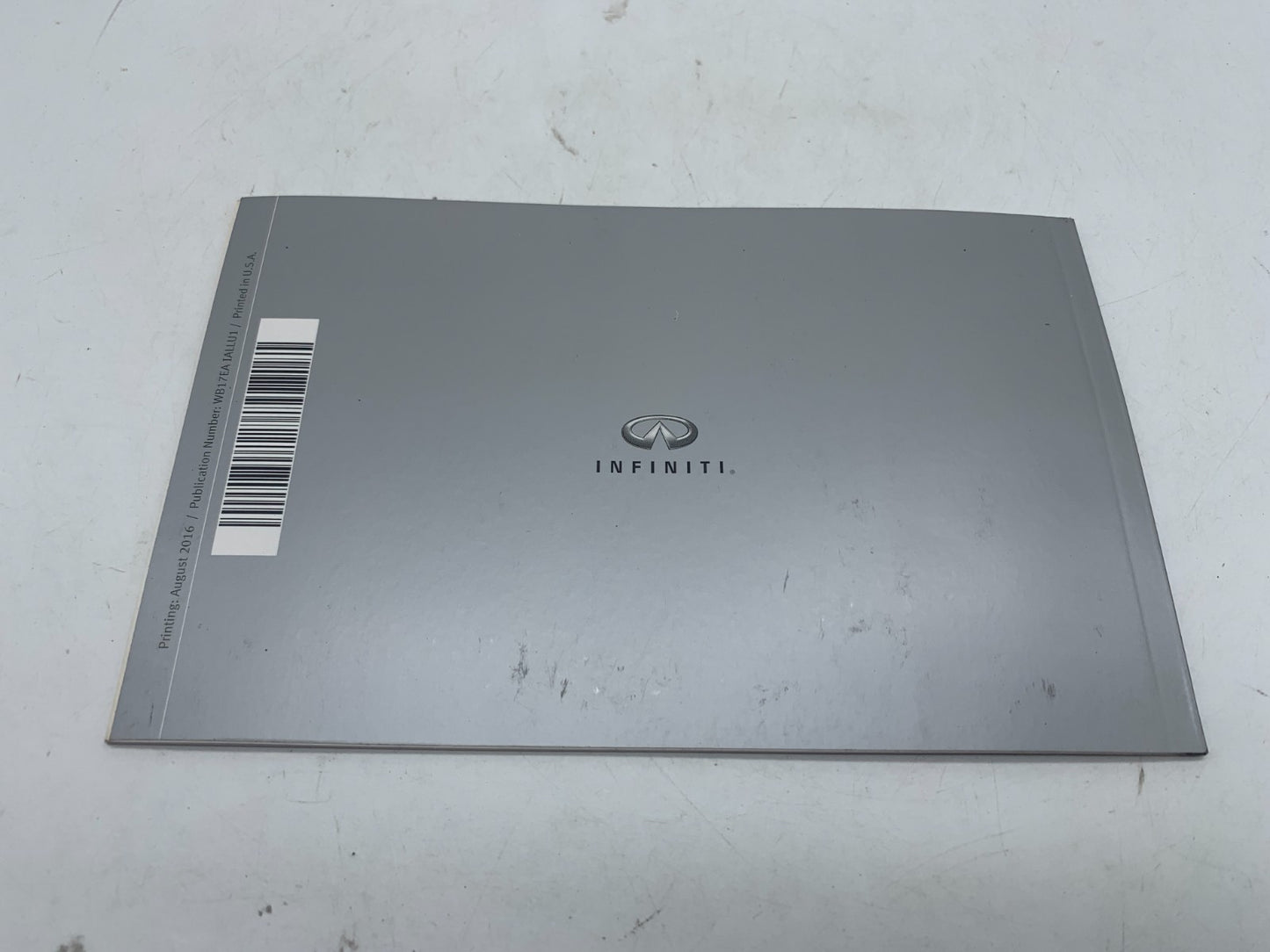 2017 Infiniti QX30 QX 30 Owners Manual Set with Case OEM