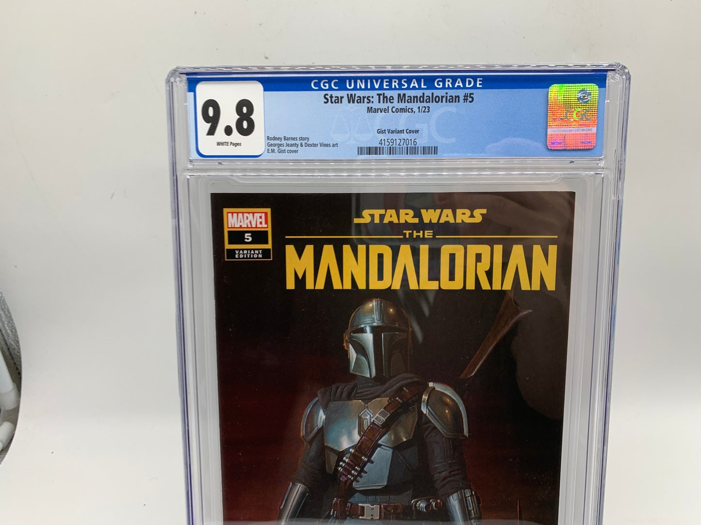 Star Wars The Mandalorian #5 CGC 9.8 Gist 1:50 1st appearance of Fennec Shand