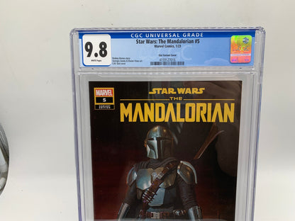 Star Wars The Mandalorian #5 CGC 9.8 Gist 1:50 1st appearance of Fennec Shand