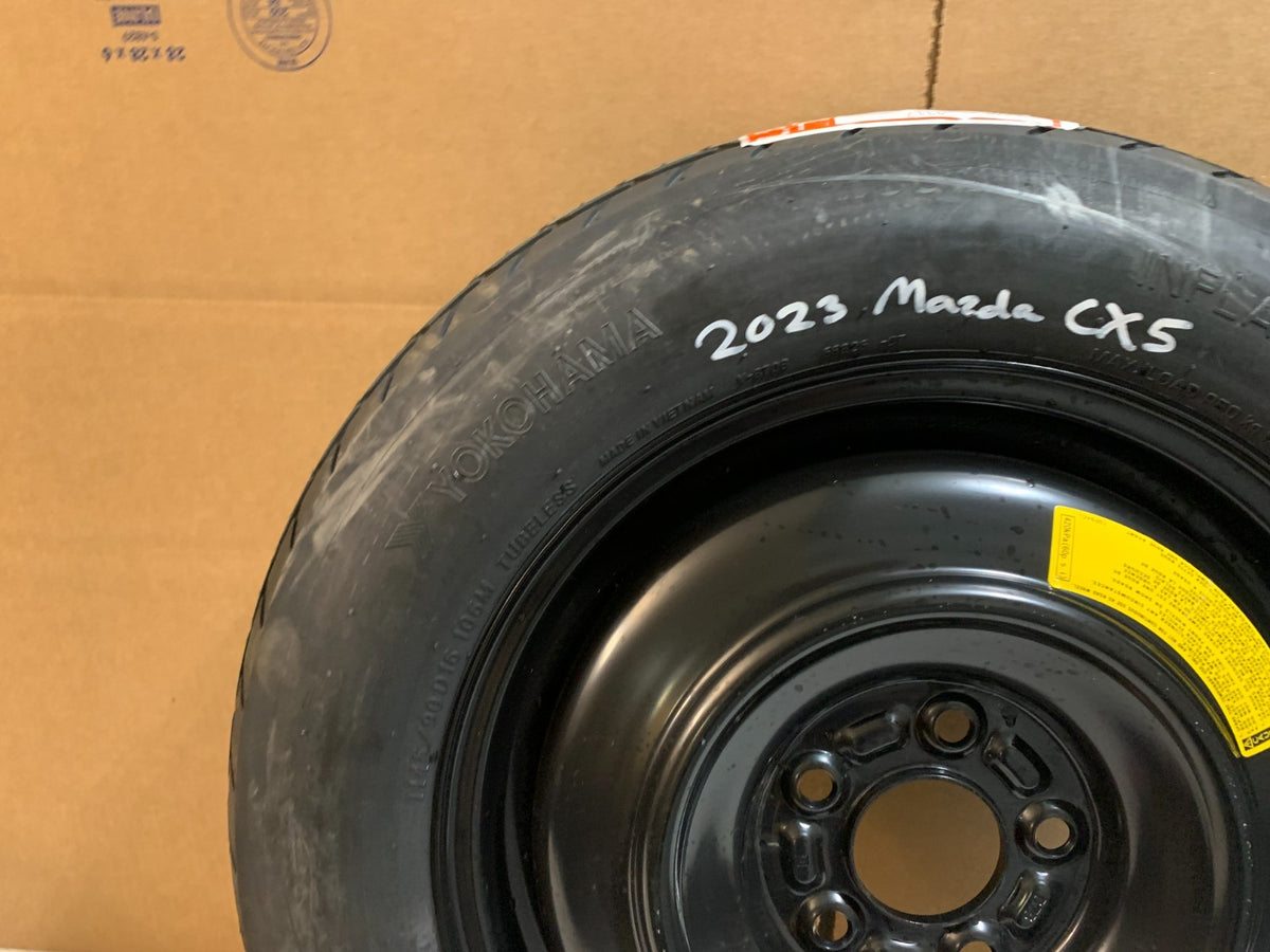2018-2023 Mazda CX5 CX-5 16" Spare Tire Wheel Compact Donut T145/90D16 OEM