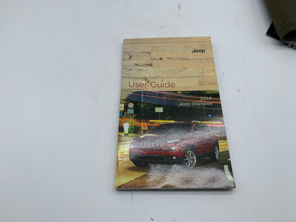 2014 Jeep Cherokee Owners Manual Set with Case OEM R01B02025