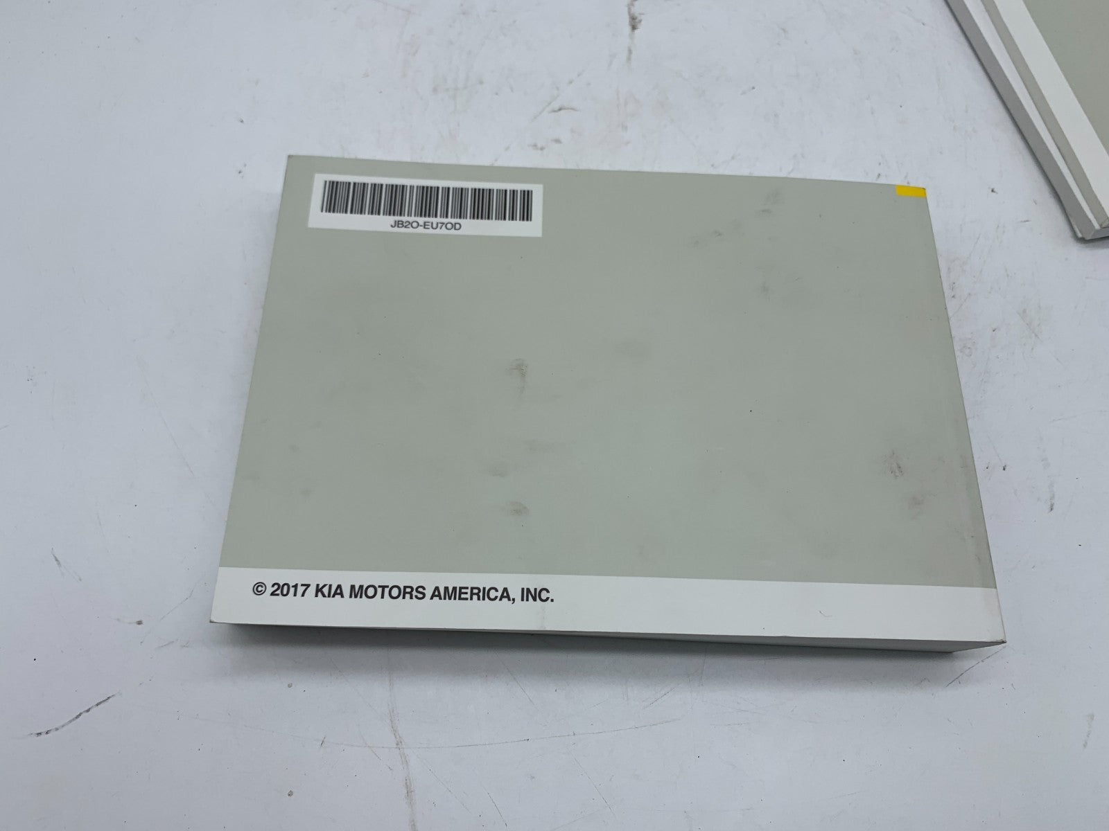 2018 Kia Soul Owners Manual Set OEM D02B51001