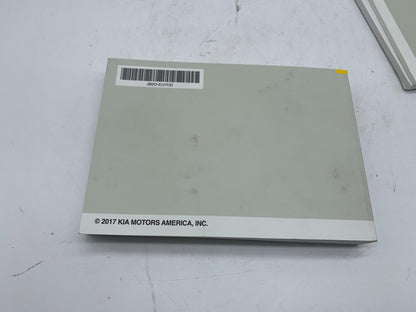 2018 Kia Soul Owners Manual Set OEM D02B51001