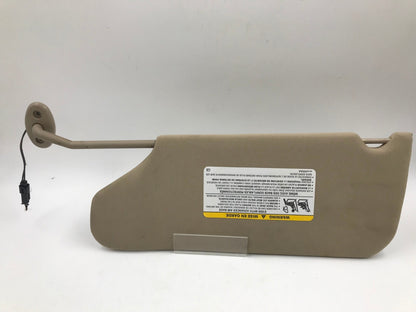 2011-2014 Chrysler 200 Passenger Sun Visor Illuminated Brown OEM C04B42006