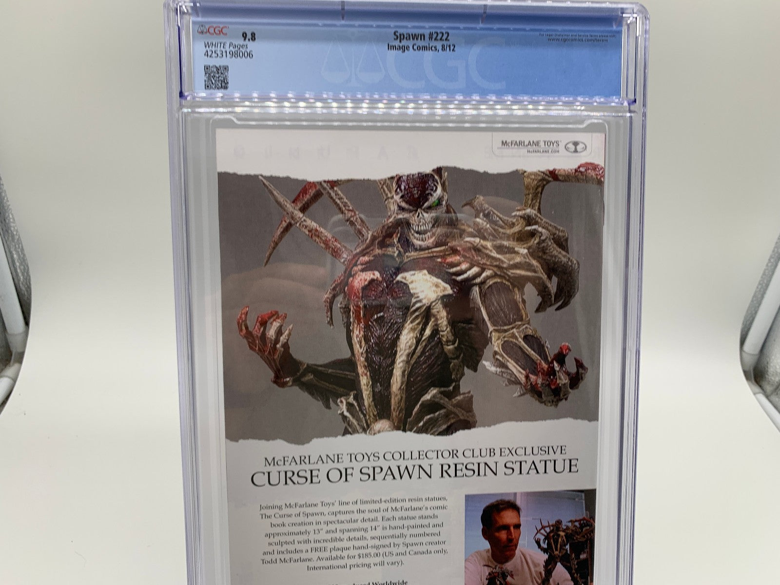 Spawn #222 CGC 9.8 ASM #316 Homage Cover Todd McFarlane