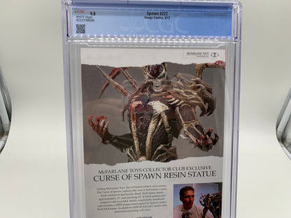 Spawn #222 CGC 9.8 ASM #316 Homage Cover Todd McFarlane