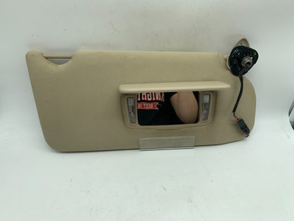 2005-2009 Buick Lacrosse Passenger Sun Visor Beige Illuminated OEM D02B43012