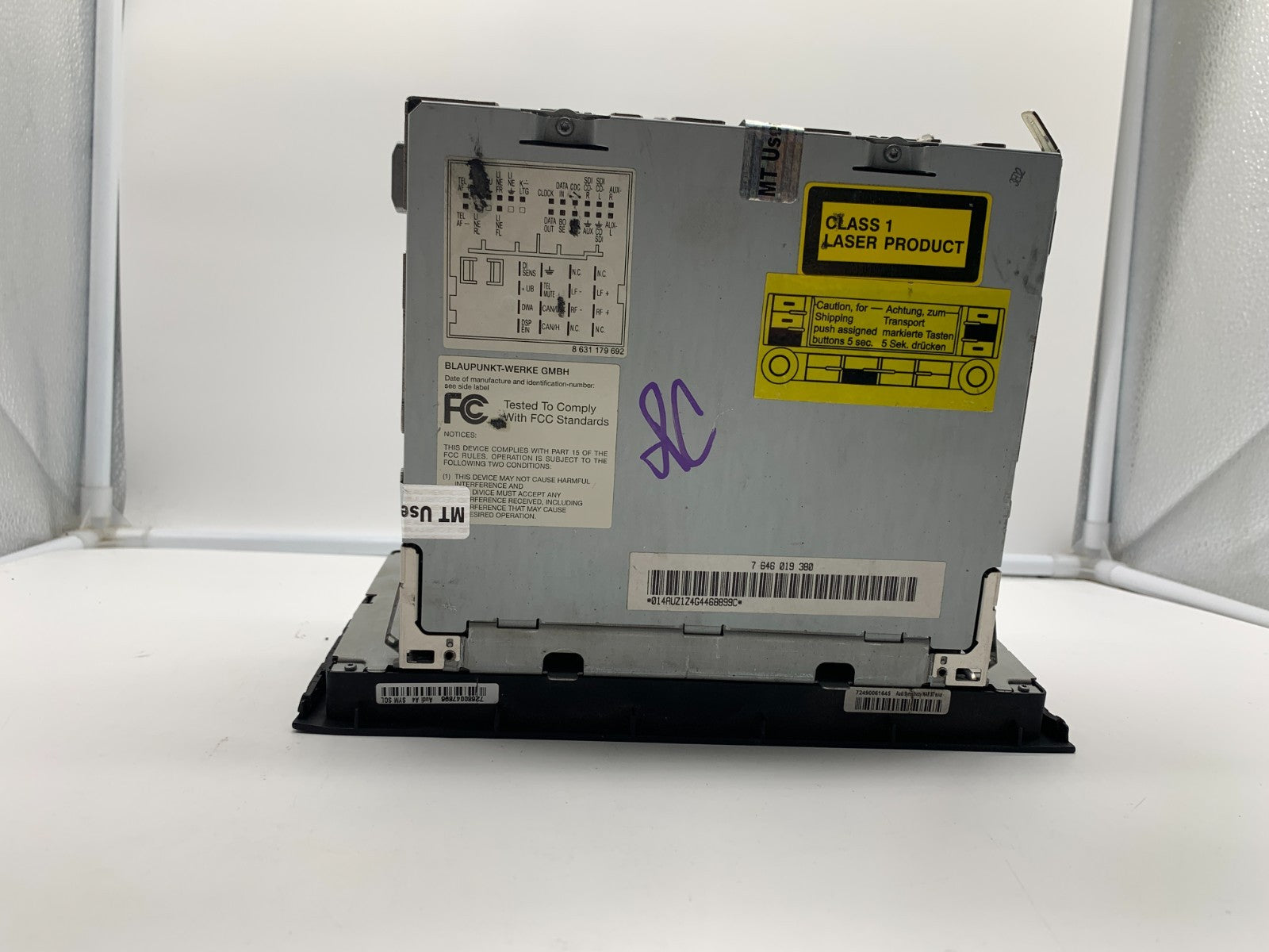 2006-2008 Audi A4 AM FM CD Player Radio Receiver OEM B03B52001