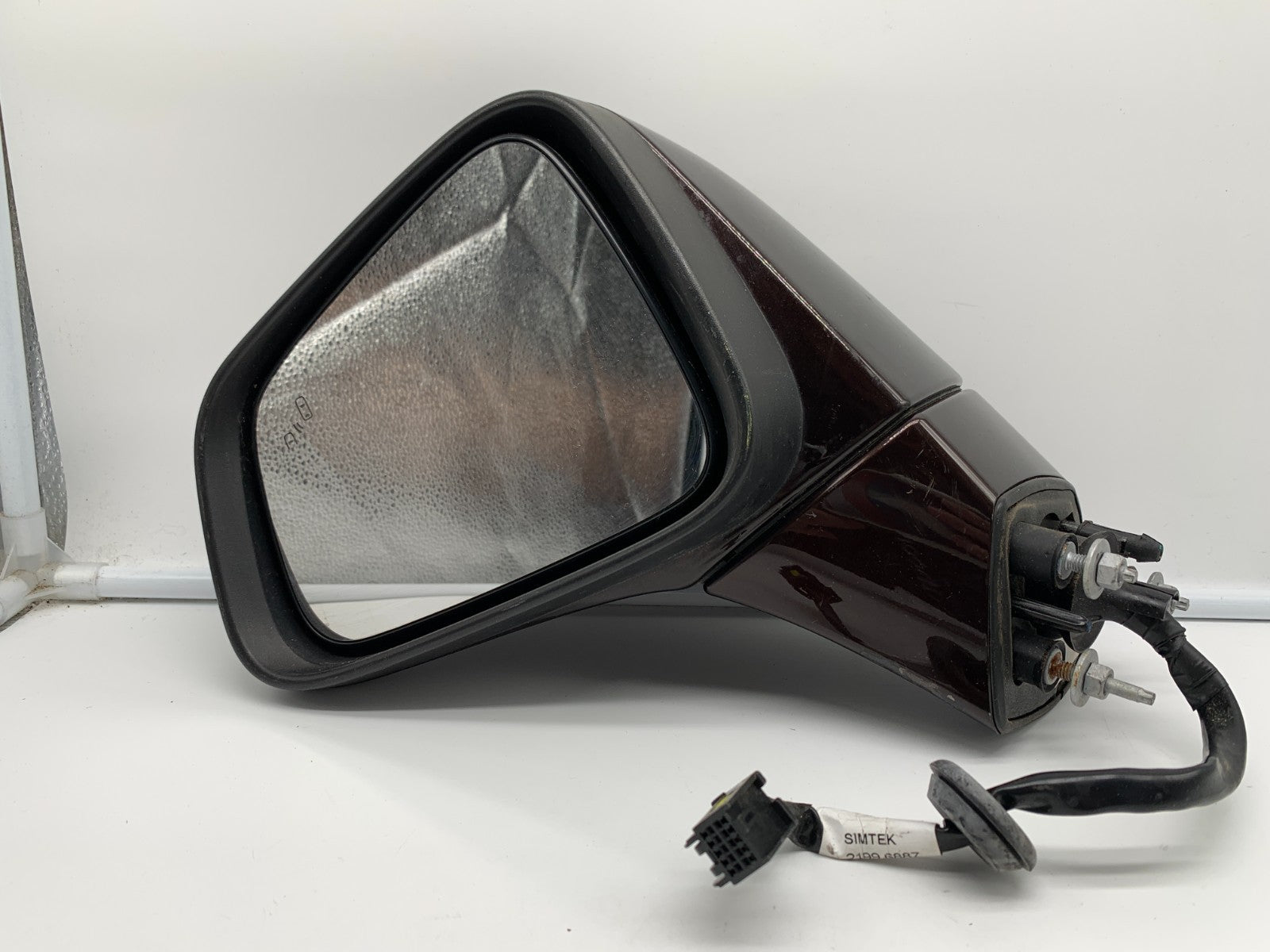 2014-2016 Buick Encore Driver Side View Power Door Mirror Maroon BSA C04B61007