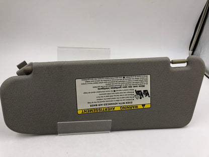 2006-2011 Chevrolet Aveo Passenger Sun Visor Sunvisor Gray OEM C01B15001