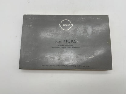 2021 Nissan Kicks Owners Manual Set with Case OEM B03B12060