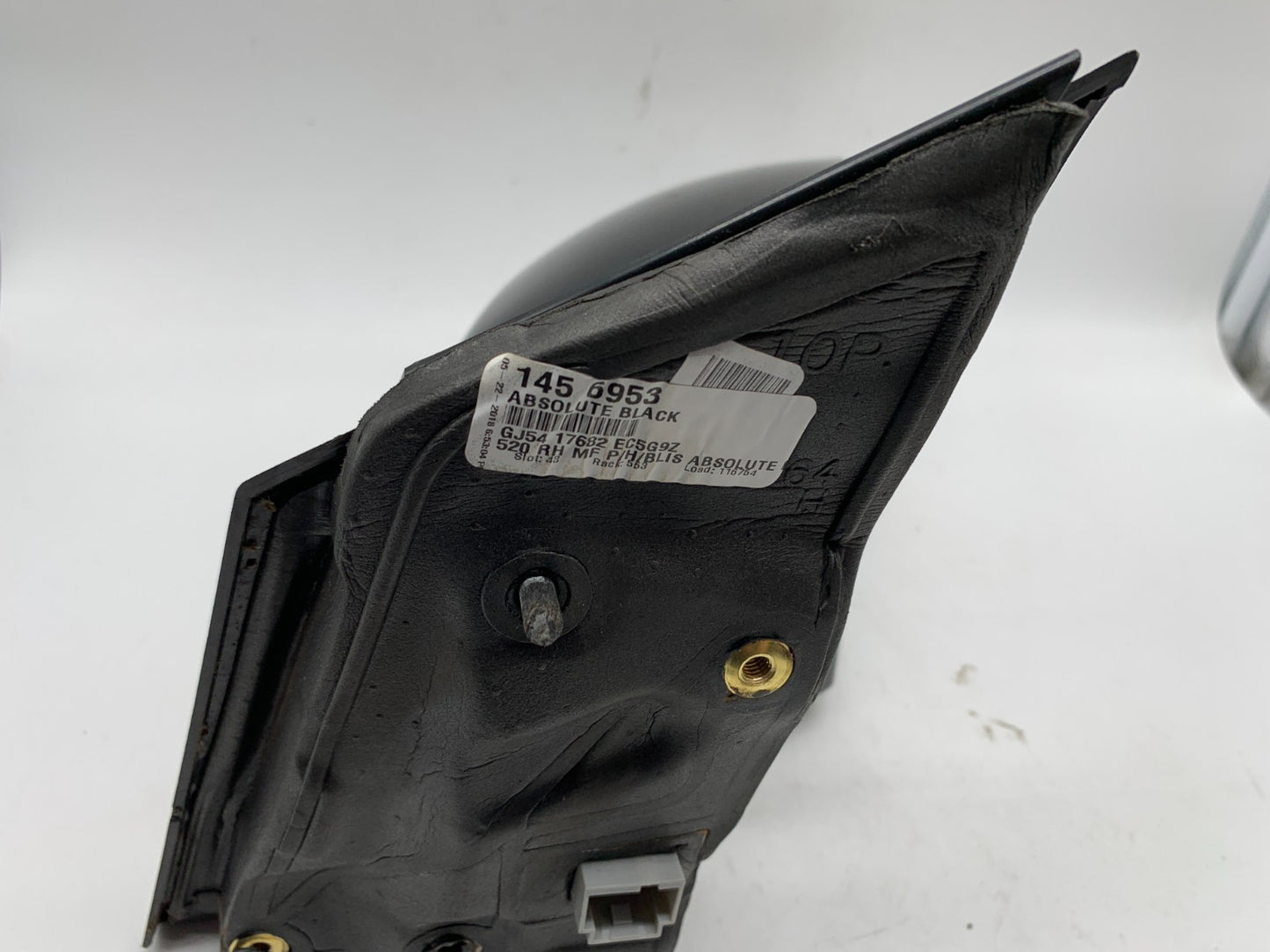 2017-2019 Ford Escape Passenger Side View Power Door Mirror Black BSA C03B39002