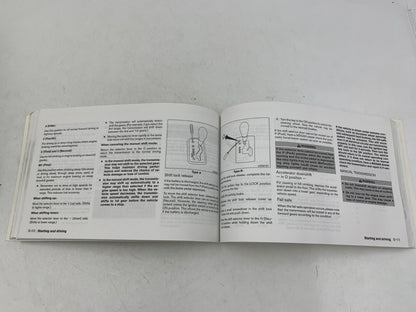 2006 Nissan Altima Owners Manual with Case OEM E03B26099