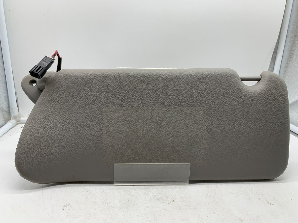 2004-2009 Cadillac SRX Passenger Sun Visor Illuminated Gray OEM A04B15003