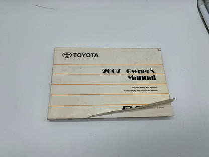 2007 Toyota RAV4 RAV 4 Owners Manual OEM A01B49005