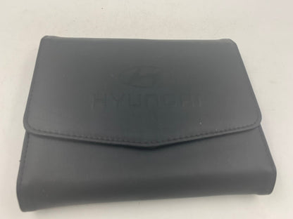 2011 Hyundai Sonata Owners Manual with Case OEM B02B50028