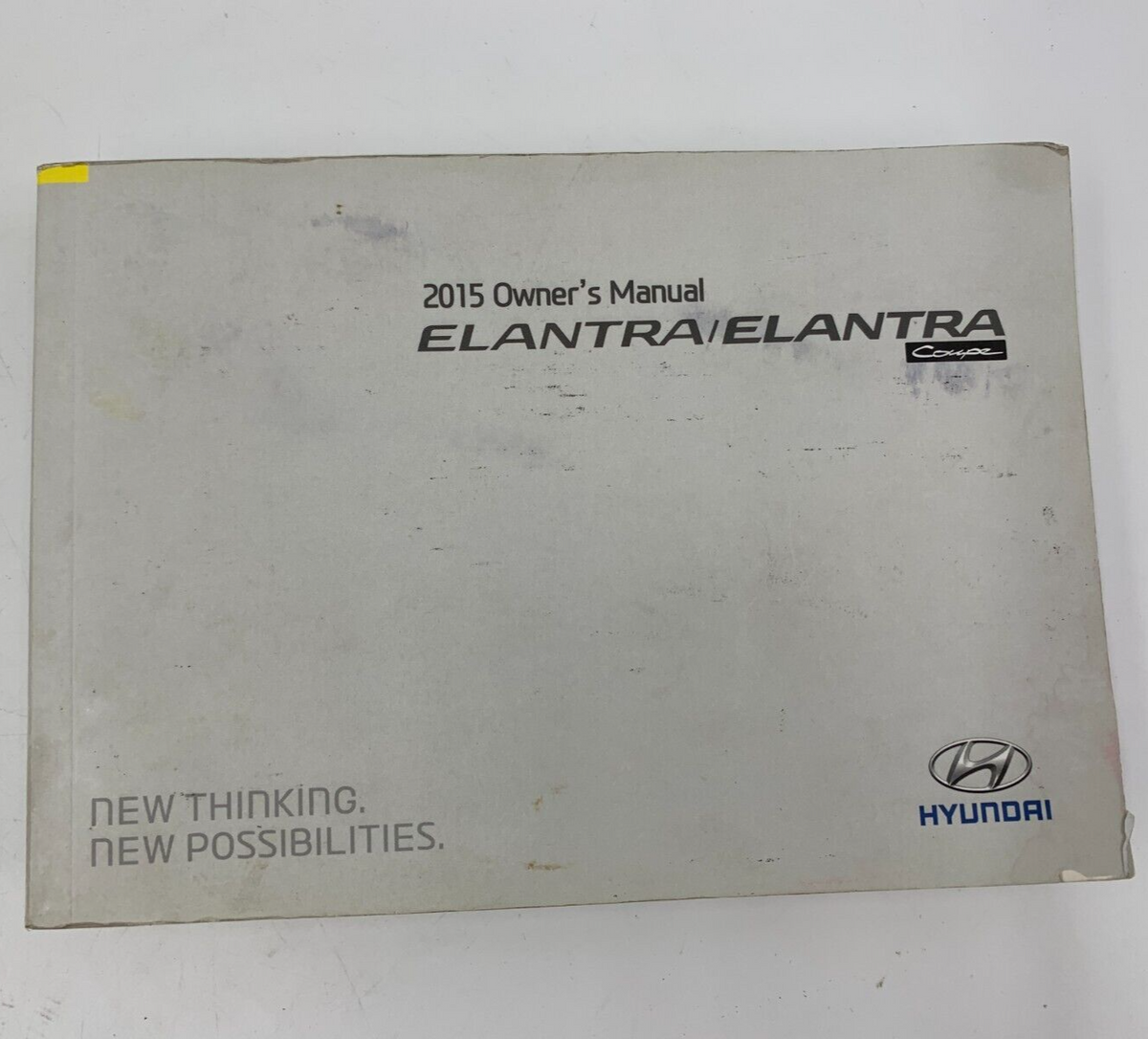 2015 Hyundai Elantra Elantra Coupe Owners Manual OEM D01B26025