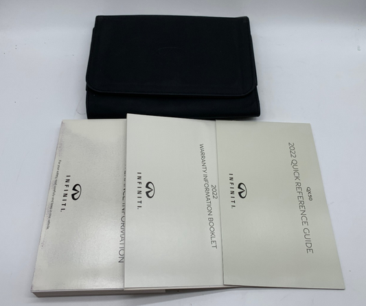 2022 Infiniti QX50 QX 50 Owners Manual Set with Case OEM D03B38007