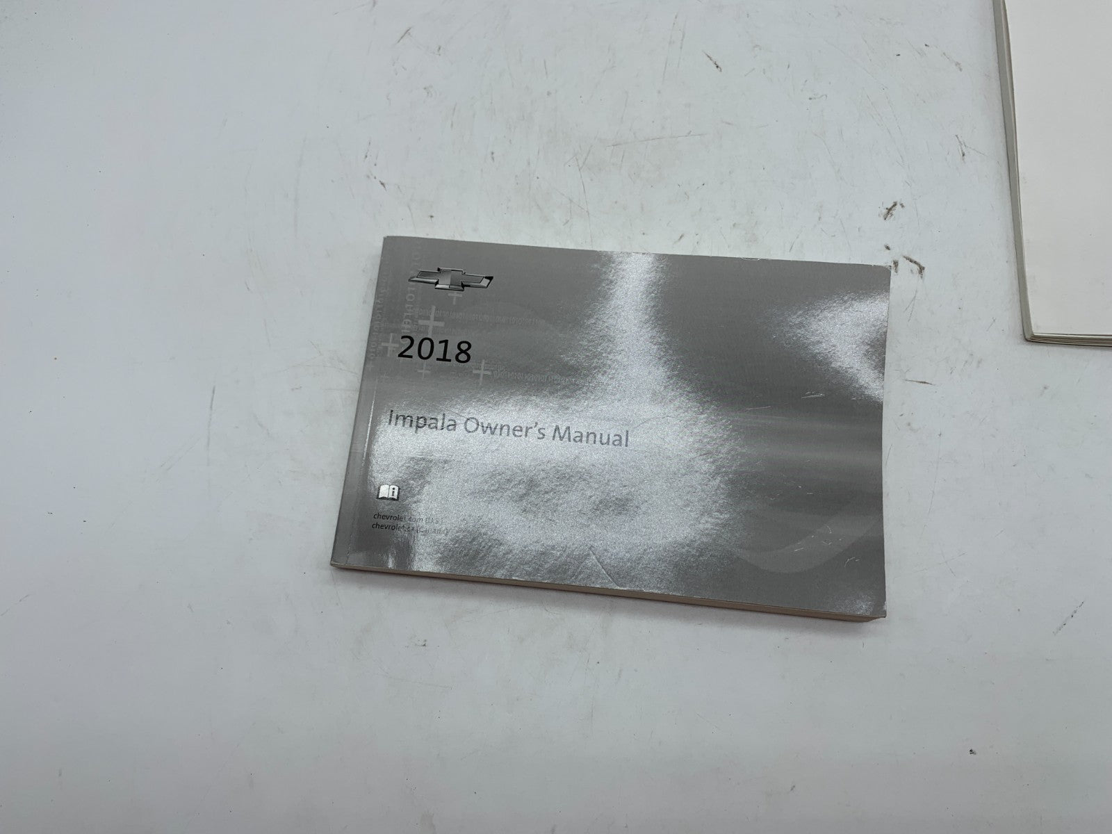 2018 Chevrolet Impala Owners Manual Set OEM B03B51016