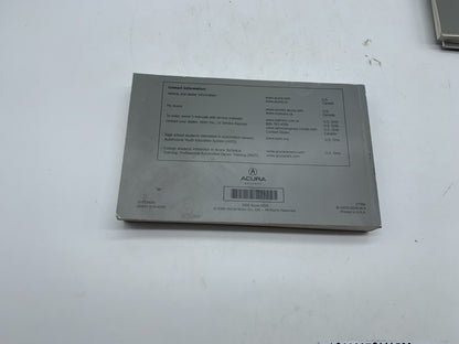 2009 Acura MDX Owners Manual Set OEM D02B20017