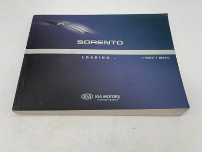 2010 Kia Sorento Owners Manual OEM D01B57014