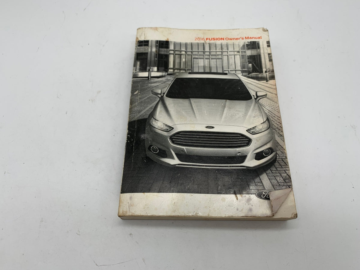 2016 Ford Fusion Owners Manual Set with Case OEM D01B26030