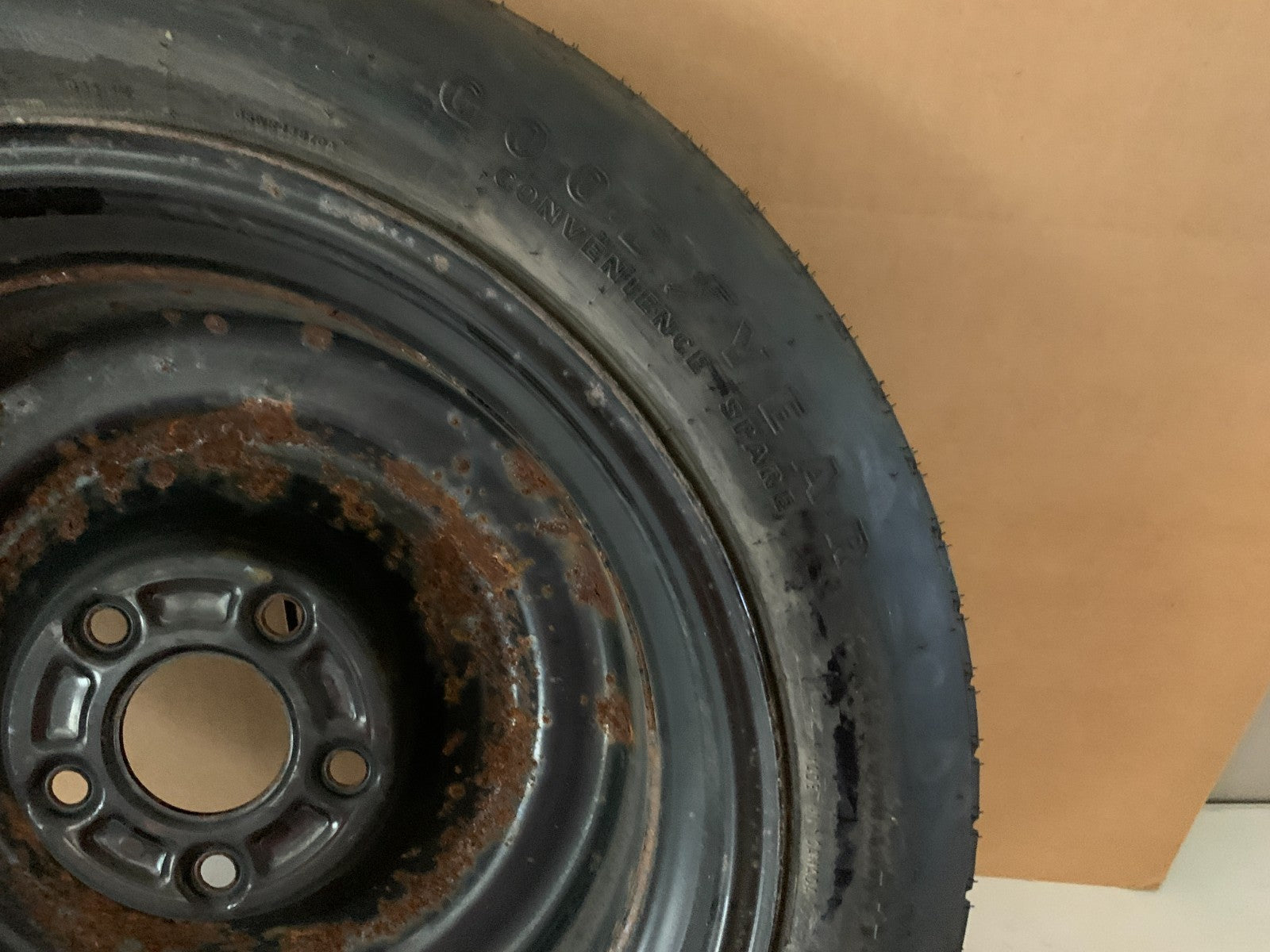 2012-2016 Chrysler Town & Country 17" Spare Tire Compact Donut T145/80D17