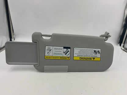 2010-2011 Hyundai Tucson Driver Sun Visor Gray OEM E03B54056