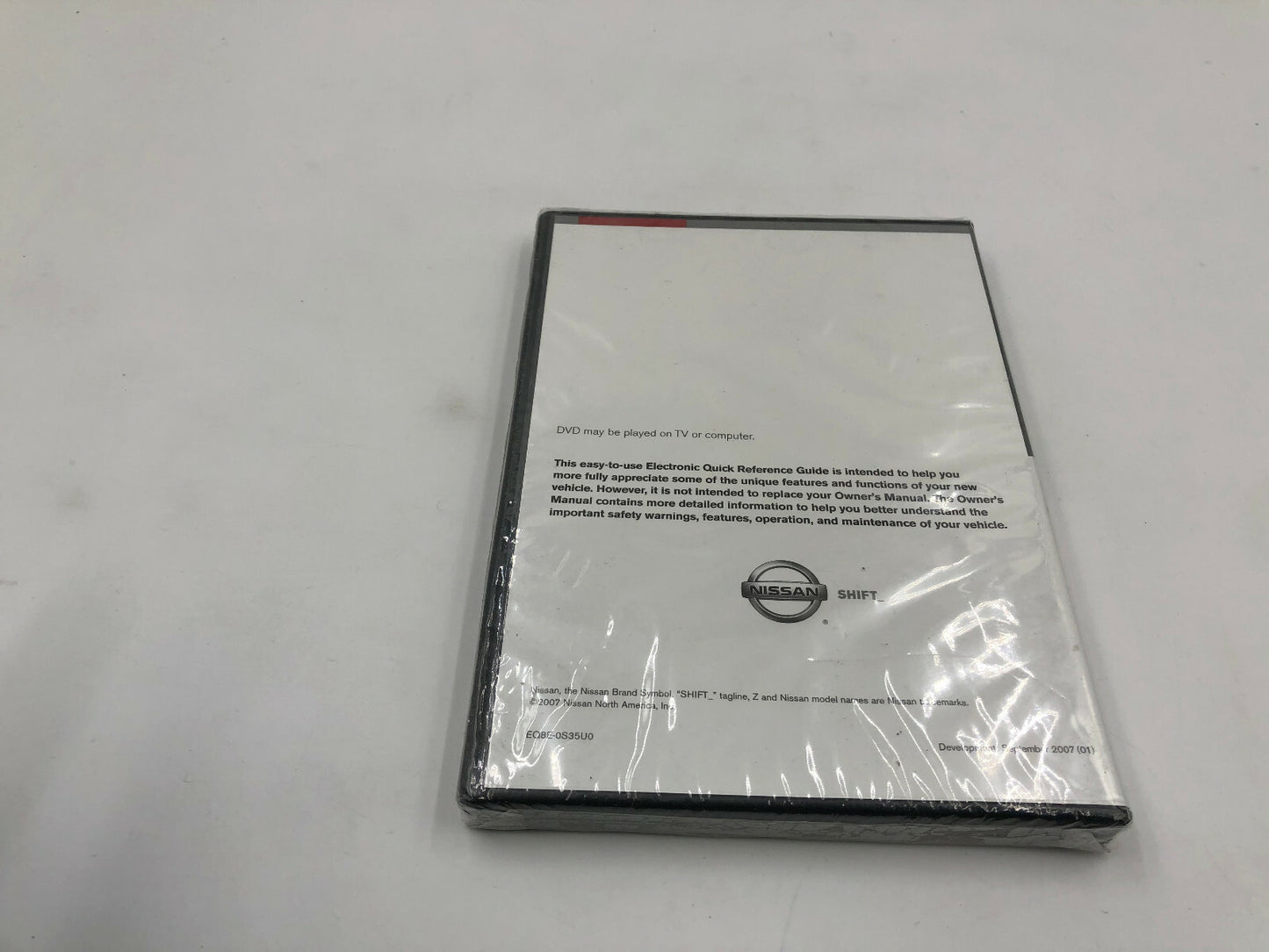 2008 Nissan Rogue Owners Manual Case & DVD Only OEM A01B17087