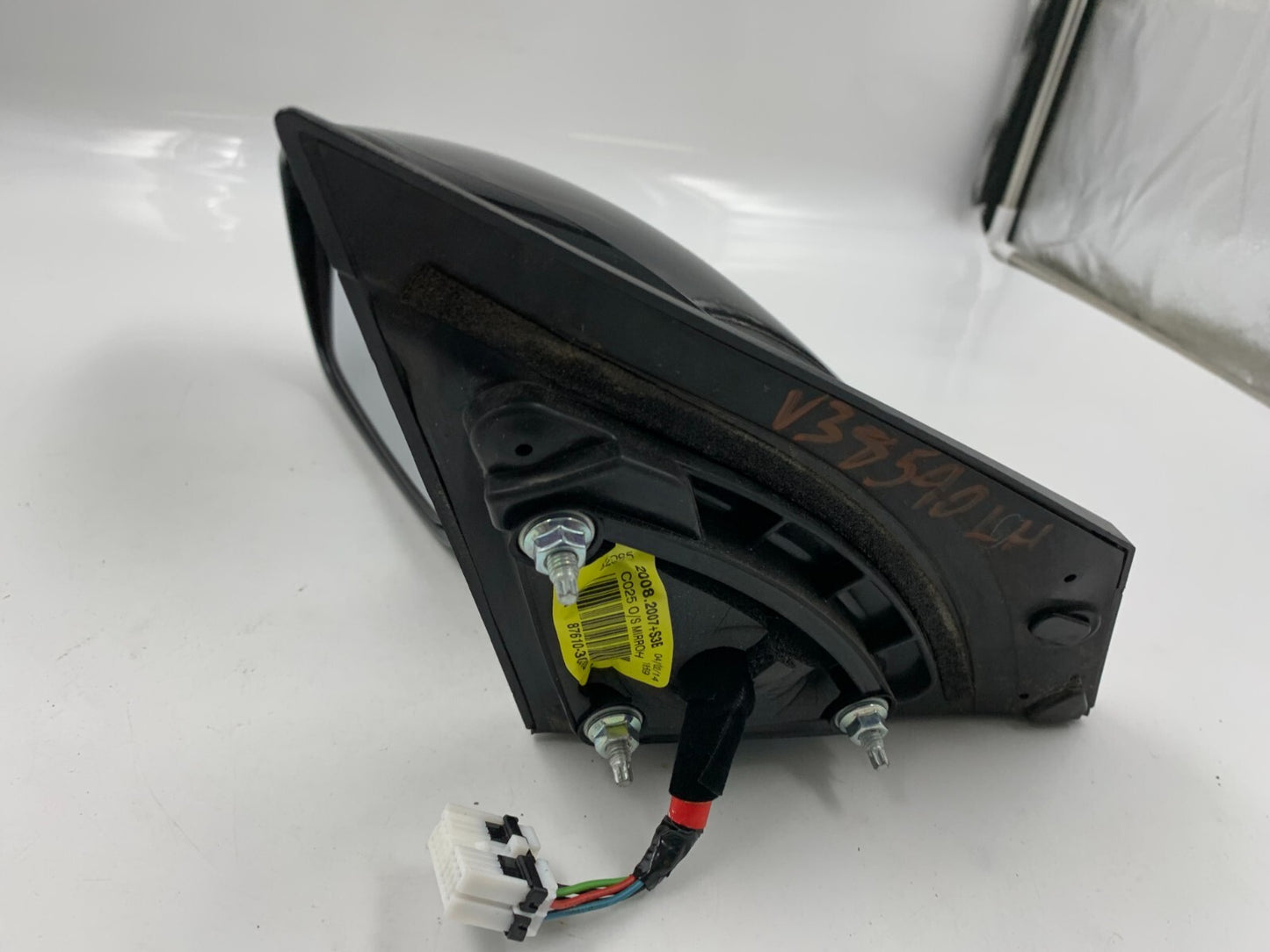 2011-2014 Hyundai Sonata Driver Side View Power Door Mirror Black OEM D01B15003