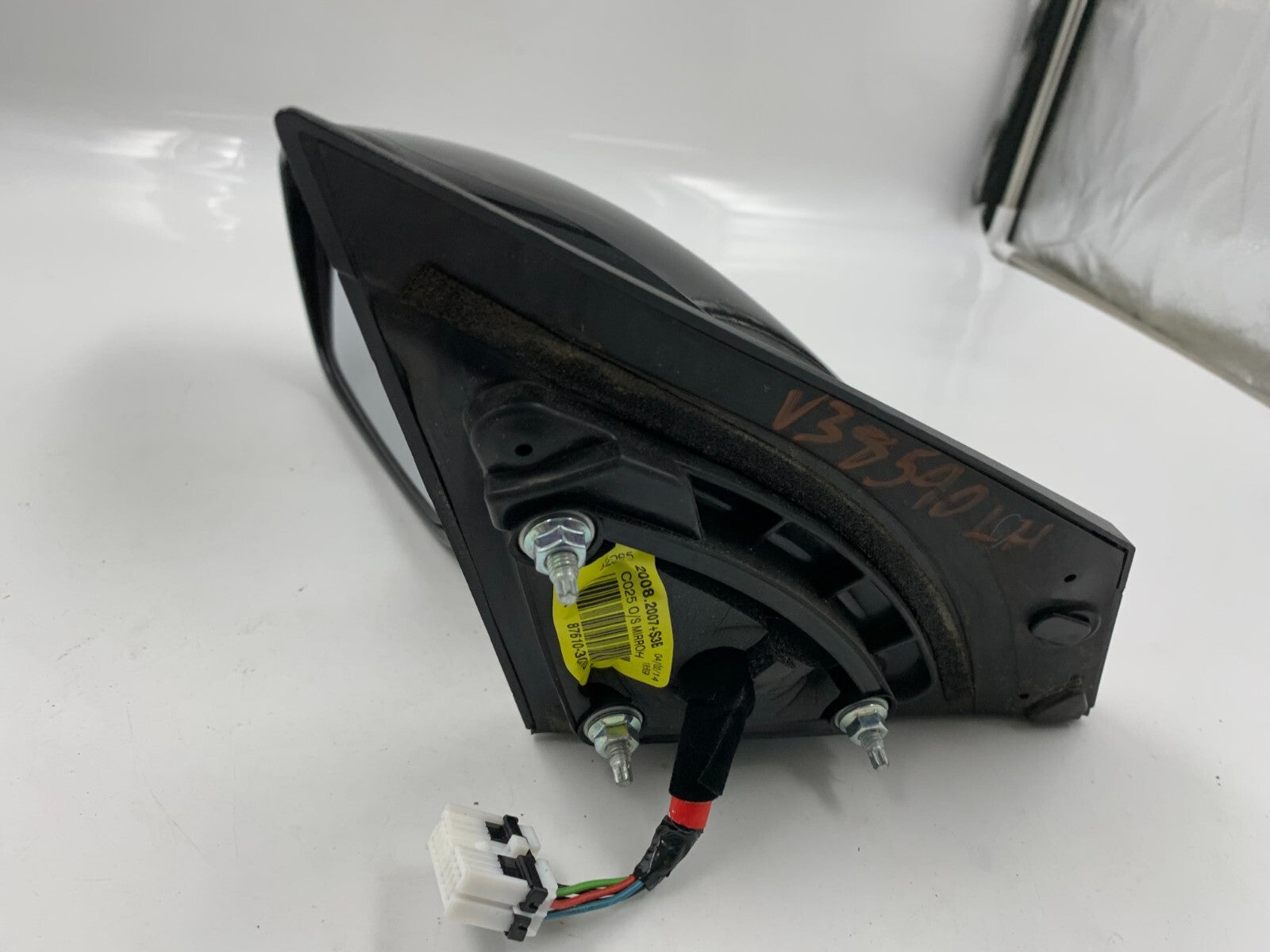 2011-2014 Hyundai Sonata Driver Side View Power Door Mirror Black OEM D01B15003