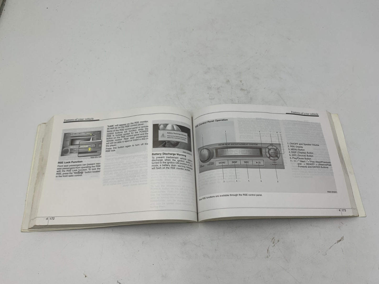 2007 Hyundai Veracruz Owners Manual OEM