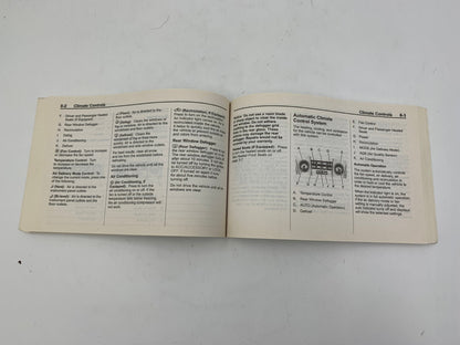 2011 Chevrolet Cruze Owners Manual OEM B03B32028