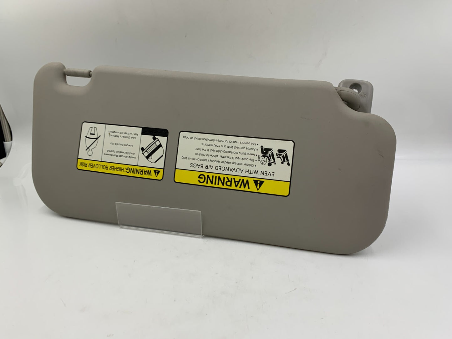 2010-2013 Kia Soul Driver Sun Visor Gray OEM B02B34024