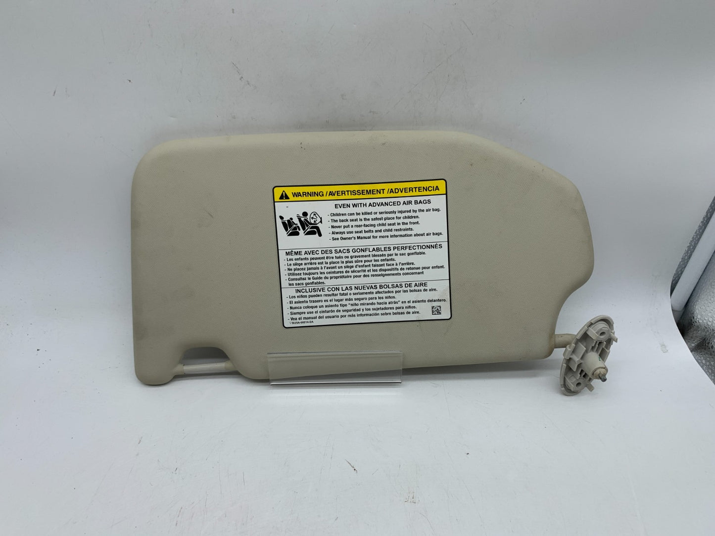 2021-2022 Ford EcoSport Passenger Side Sun Visor Sunvisor Gray OEM D02B43008