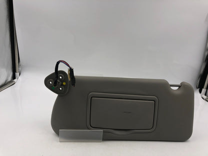 2003-2007 Cadillac CTS Driver Sun Visor Gray Illuminated OEM D02B61003