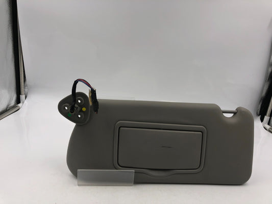 2003-2007 Cadillac CTS Driver Sun Visor Gray Illuminated OEM D02B61003