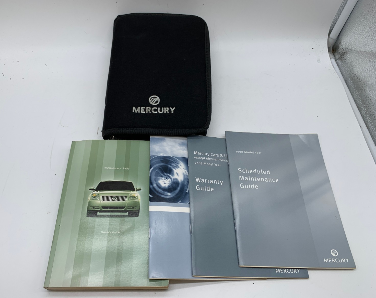 2008 Mercury Sable Owners Manual Set with Case OEM D03B14018