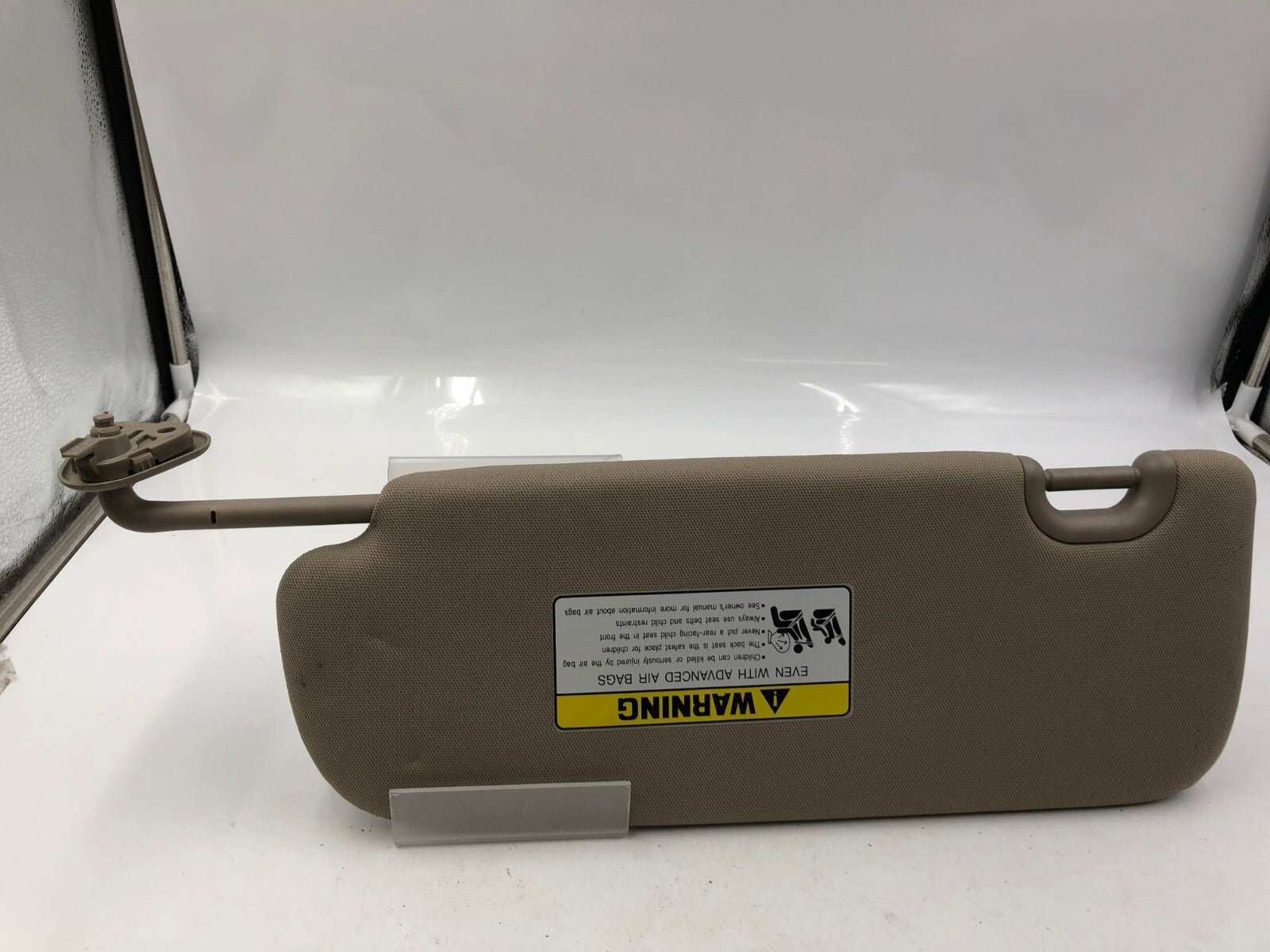 2013-2019 Hyundai Santa Fe Passenger Sun Visor Gray OEM B02B02040