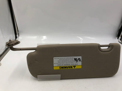 2013-2019 Hyundai Santa Fe Passenger Sun Visor Gray OEM B02B02040
