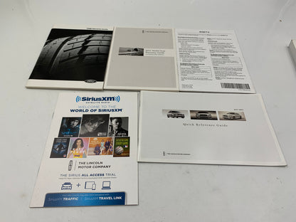 2013 Lincoln MKZ Owners Manual Set with Case OEM D01B69007