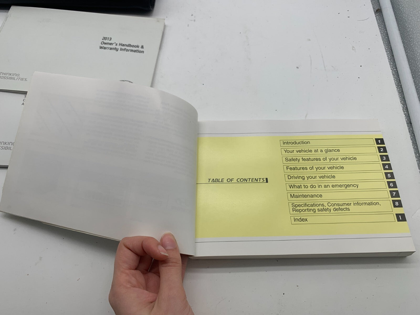 2013 Hyundai Sonata Owners Manual Set with Case OEM R01B23010