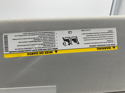 2019-2023 Jeep Cherokee Passenger Sun Visor Gray Illuminated OEM C03B30099