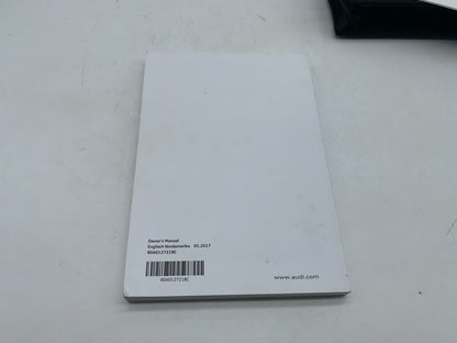 2018 Audi Q5 Sedan Owners Manual Set with Case OEM D03B69009