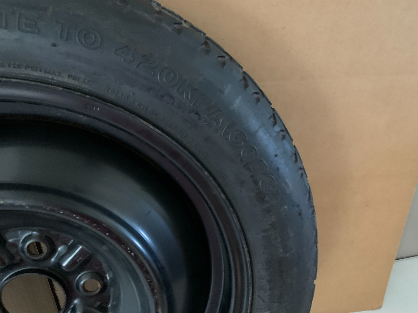 2011-2016 Scion tC 16" Spare Tire Compact Donut T145/80D16