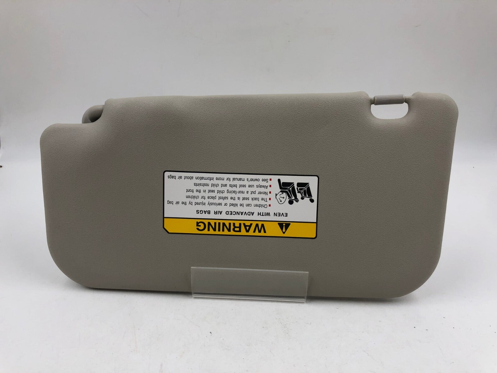 2014-2019 Mitsubishi Mirage Passenger Sun Visor Gray OEM D03B25022