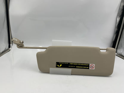 2009-2012 Audi A4 Passenger Sun Visor Sunvisor Gray Illuminated OEM D02B32026