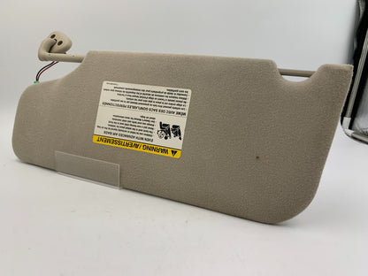 2008-2009 Ford Taurus X Passenger Sun Visor Gray Illuminated OEM B03B44006